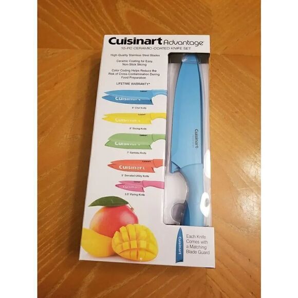 Cusinart 10 piece knife set - Picture 1 of 2